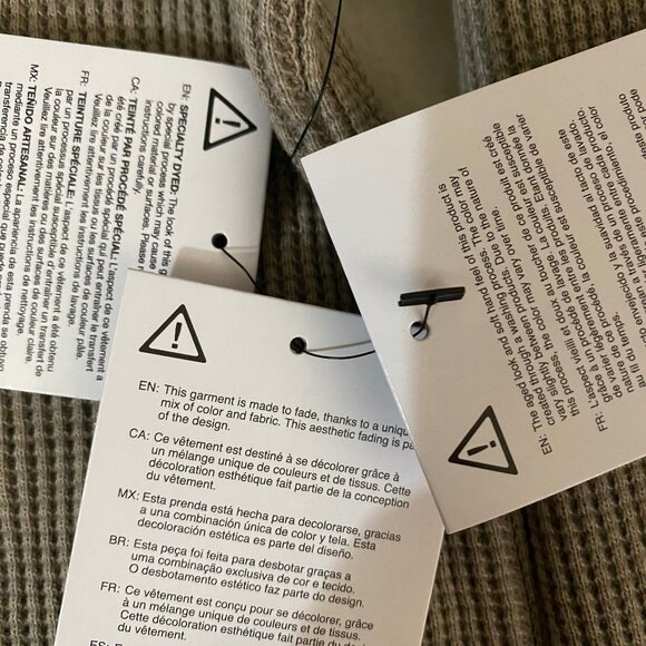 Nike Life Heavyweight Waffle Long Sleeve Top L - Picture 12 of 14